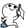 🏳️ Эмодзи «Animated Human» для Telegram