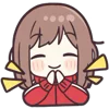 👏 Эмодзи «Jersey Chan» для Telegram