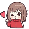 😘 Эмодзи «Jersey Chan» для Telegram