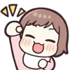✊ Эмодзи «Jersey Chan» для Telegram