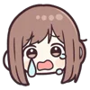 😭 Эмодзи «Jersey Chan» для Telegram