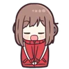 😌 Эмодзи «Jersey Chan» для Telegram