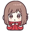 😗 Эмодзи «Jersey Chan» для Telegram