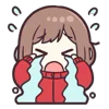 😭 Эмодзи «Jersey Chan» для Telegram
