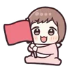 🚩 Эмодзи «Jersey Chan» для Telegram