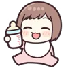 🍼 Эмодзи «Jersey Chan» для Telegram