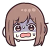 😰 Эмодзи «Jersey Chan» для Telegram