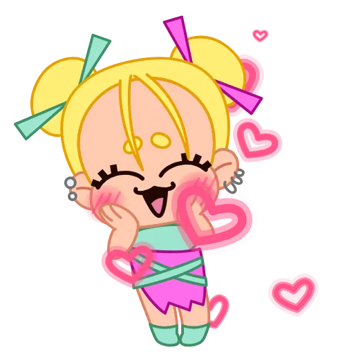 🥰 Стикер «KPop Girls» для Telegram