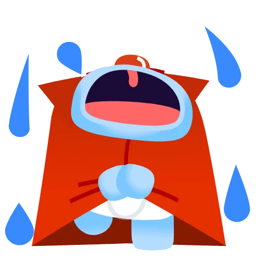 😭 Эмодзи «Котище» для Telegram
