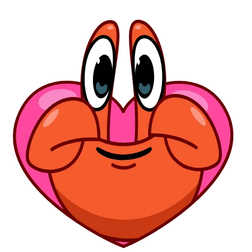 🥰 Эмодзи «Краб» для Telegram