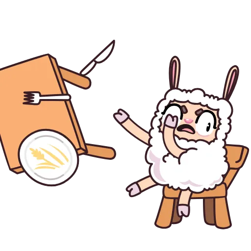 🤬 Эмодзи «Овечка» для Telegram
