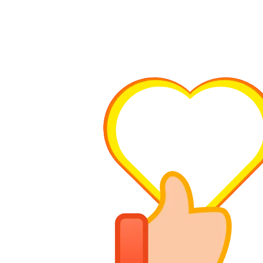 ❤️ Эмодзи «Like» для Telegram