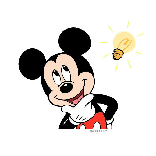 💡 Эмодзи «Mickey Mouse» для Telegram