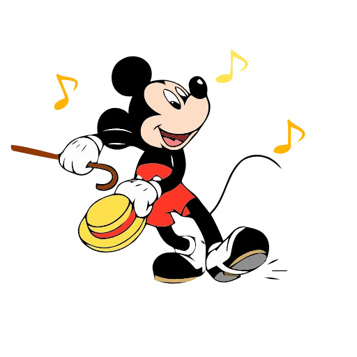 🕺 Эмодзи «Mickey Mouse» для Telegram
