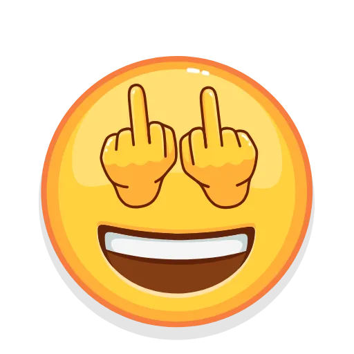 🖕 Эмодзи «Modimated» для Telegram
