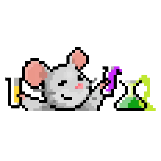 🧪 Эмодзи «Mouse Animated» для Telegram