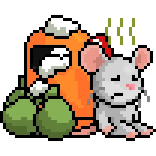 🗑 Эмодзи «Mouse Animated» для Telegram