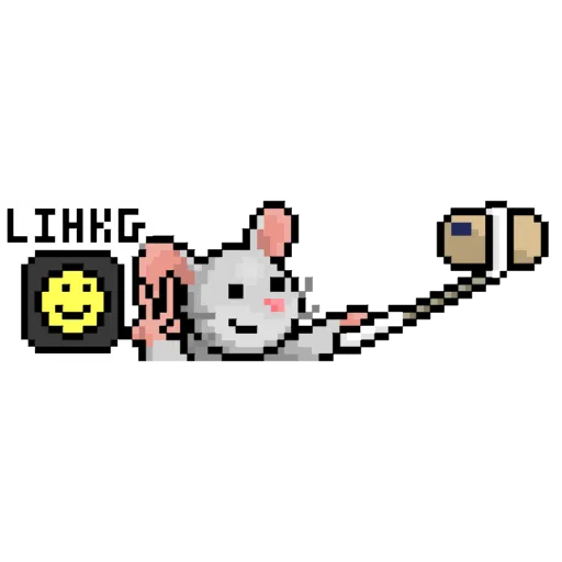 🤳 Эмодзи «Mouse Animated» для Telegram