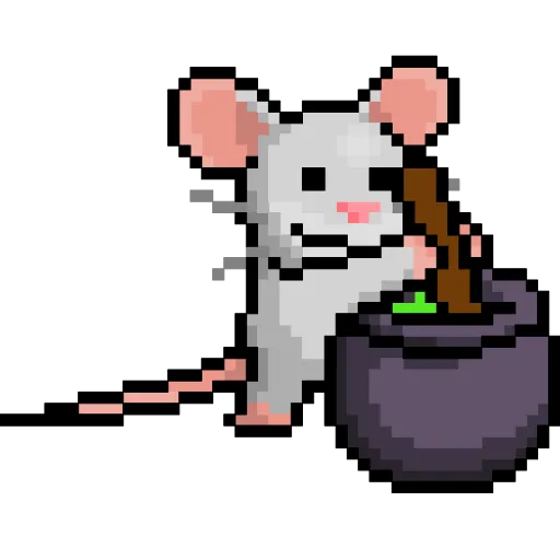 🍵 Эмодзи «Mouse Animated» для Telegram