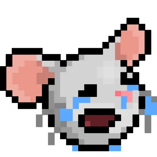 😭 Эмодзи «Mouse Animated» для Telegram