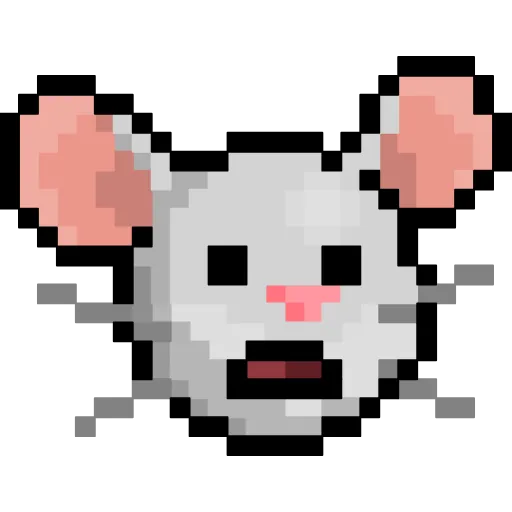 😦 Эмодзи «Mouse Animated» для Telegram