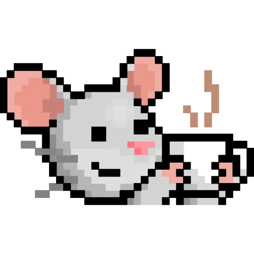 ☕️ Эмодзи «Mouse Animated» для Telegram