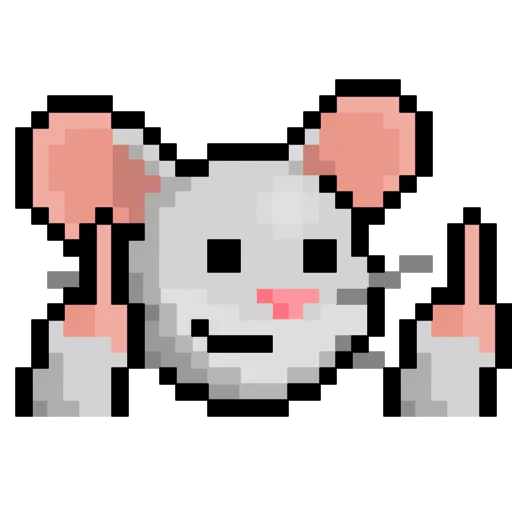 🖕 Эмодзи «Mouse Animated» для Telegram