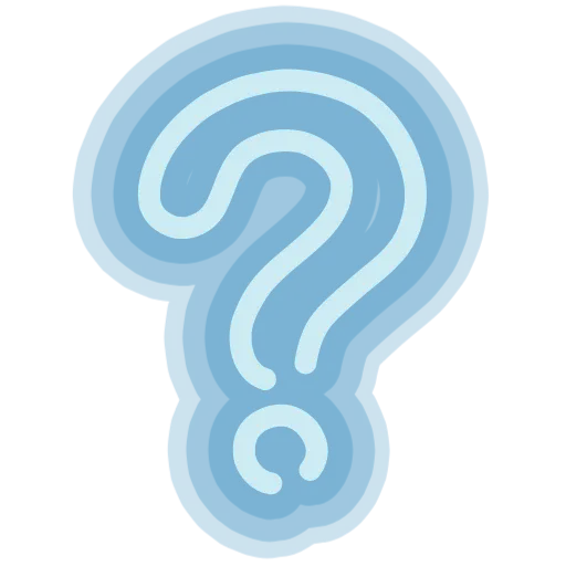 ❔ Эмодзи «Neon ×» для Telegram