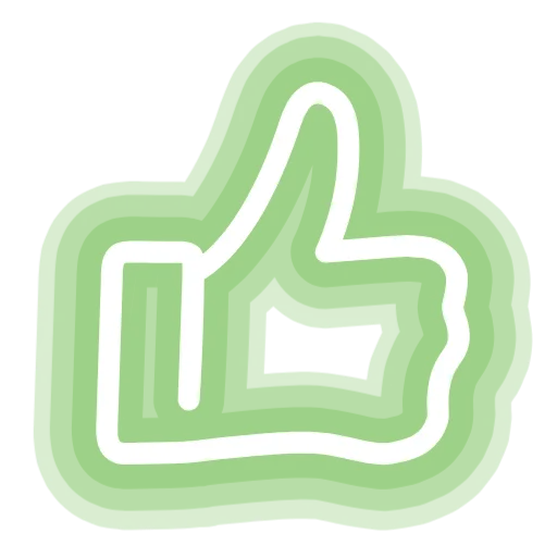 👍 Эмодзи «Neon ×» для Telegram
