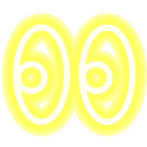 👀 Эмодзи «Neon ×» для Telegram