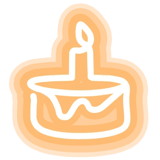 🎂 Эмодзи «Neon ×» для Telegram