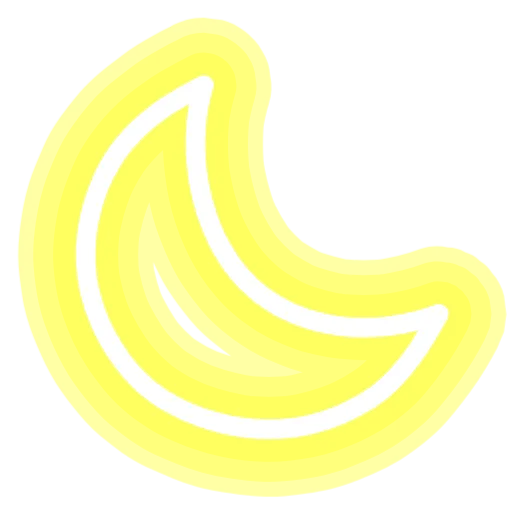 🌙 Эмодзи «Neon ×» для Telegram