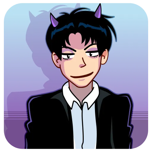 😈 Стикер «Никита Кун» для Telegram