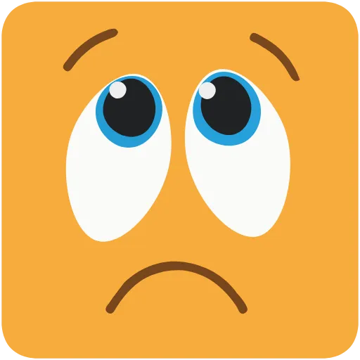 ☹️ Эмодзи «Одноклассники» для Telegram