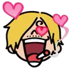 😍 Эмодзи «😁 One Piece - эмоджи Ван пис» для Telegram