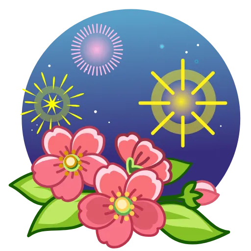 🌺 Эмодзи «Анимированный набор эмоджи с открытками» для Telegram
