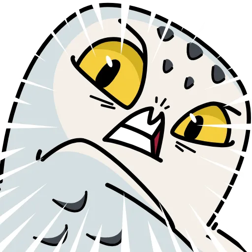 😤 Эмодзи «Сова» для Telegram