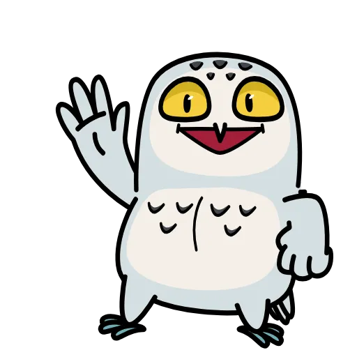 👋 Эмодзи «Сова» для Telegram