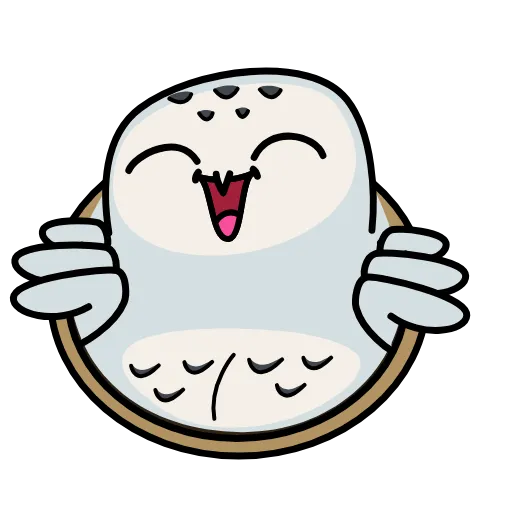 😆 Эмодзи «Сова» для Telegram