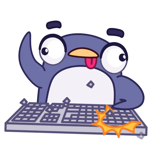 🤪 Эмодзи «Penguin» для Telegram