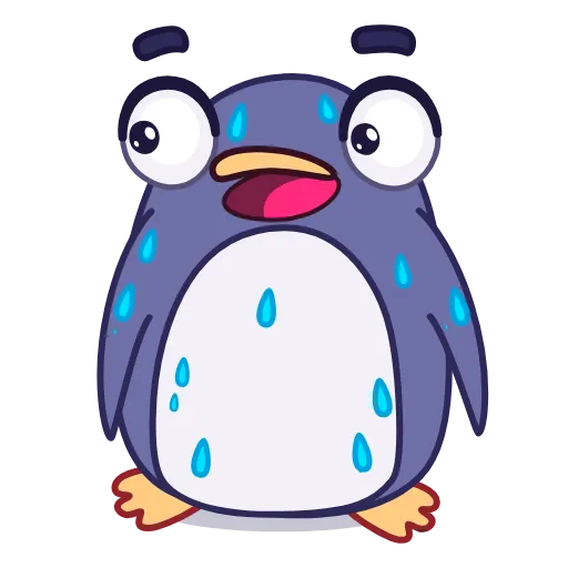 😓 Эмодзи «Penguin» для Telegram