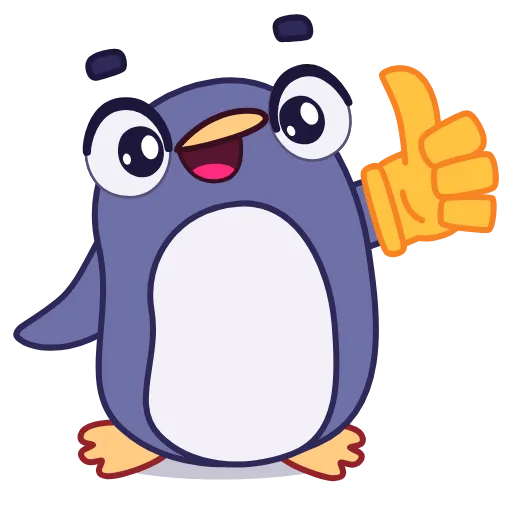 👍 Эмодзи «Penguin» для Telegram