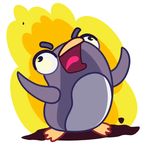 🤬 Эмодзи «Penguin» для Telegram
