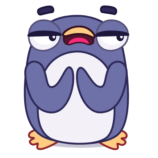 👏 Эмодзи «Penguin» для Telegram