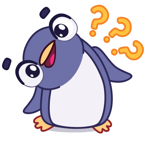 🤔 Эмодзи «Penguin» для Telegram