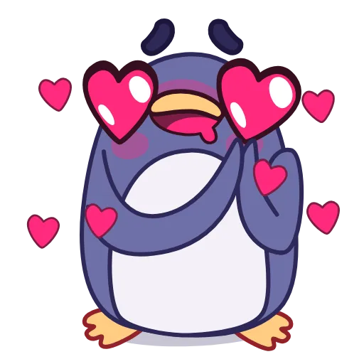 🥰 Эмодзи «Penguin» для Telegram