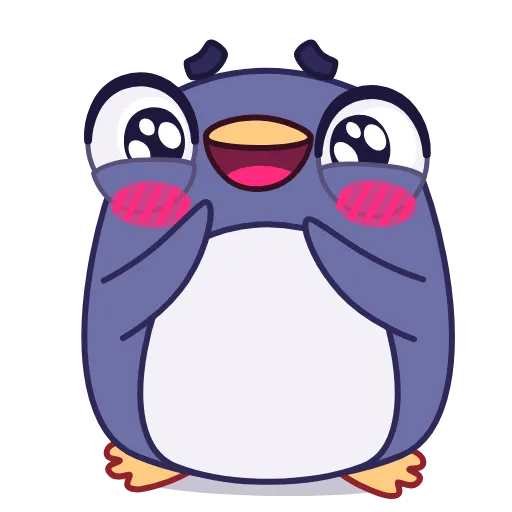 😌 Эмодзи «Penguin» для Telegram