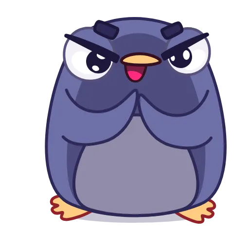 😈 Эмодзи «Penguin» для Telegram