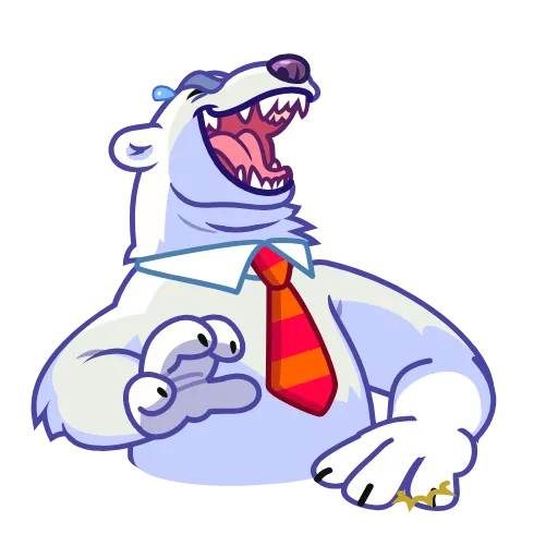 Стикерпак Polar Bear для Telegram