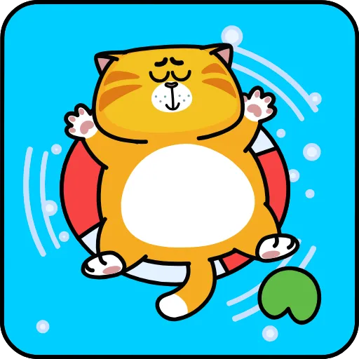 😌 Эмодзи «Рыжий кот» для Telegram
